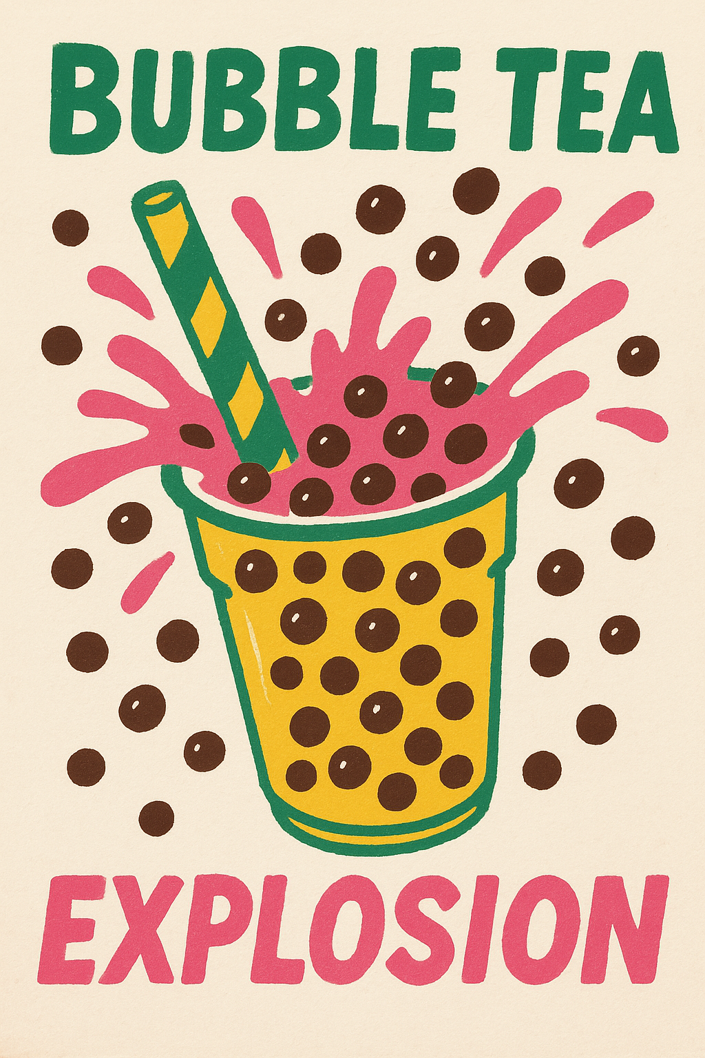 BUBBEL TEA EXPLOTION