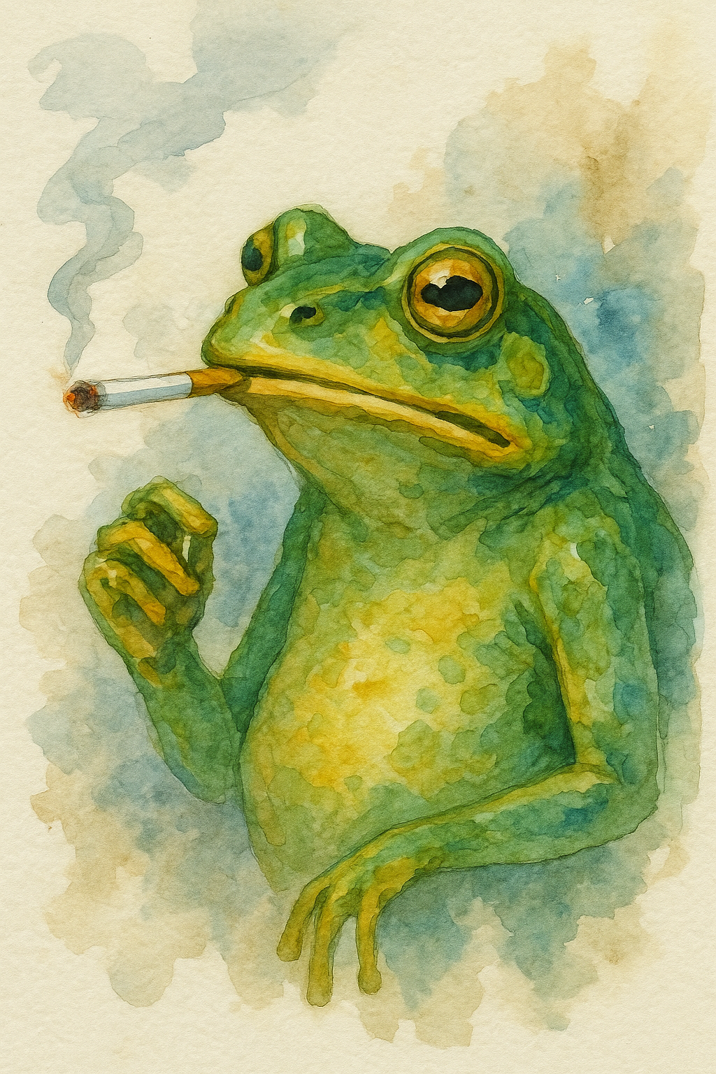 SMOKING FROG