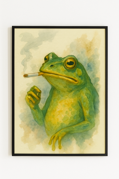 SMOKING FROG