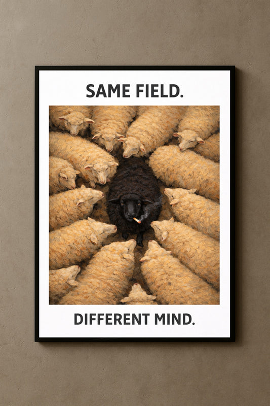 SAME FIELD. DIFFERENT MIND.